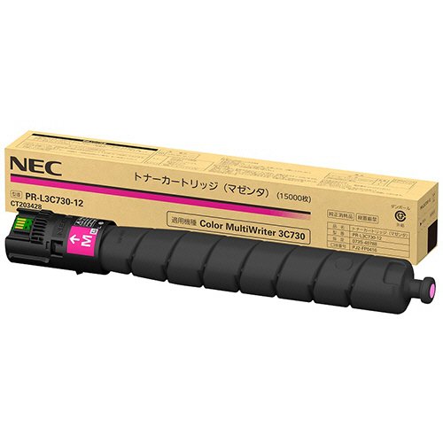 NEC PR-L3C730-12(M) マゼンタ  純正トナー