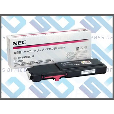 NEC PR-L5900C-17(M) マゼンタ  純正トナー（大）