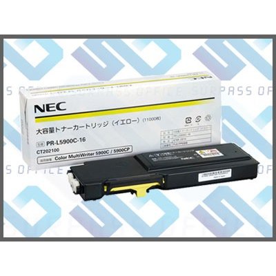 NEC PR-L5900C-16(Y) イエロー 純正トナー（大）